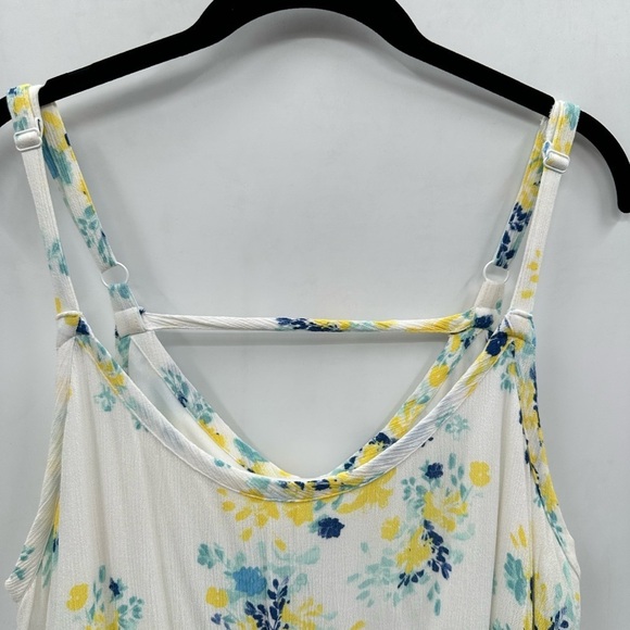 TORRID pastel woman midi summer cheerful floral cottagecore dress 1X - Picture 3 of 13